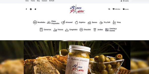 Proyecto Web E-commerce France Pasion